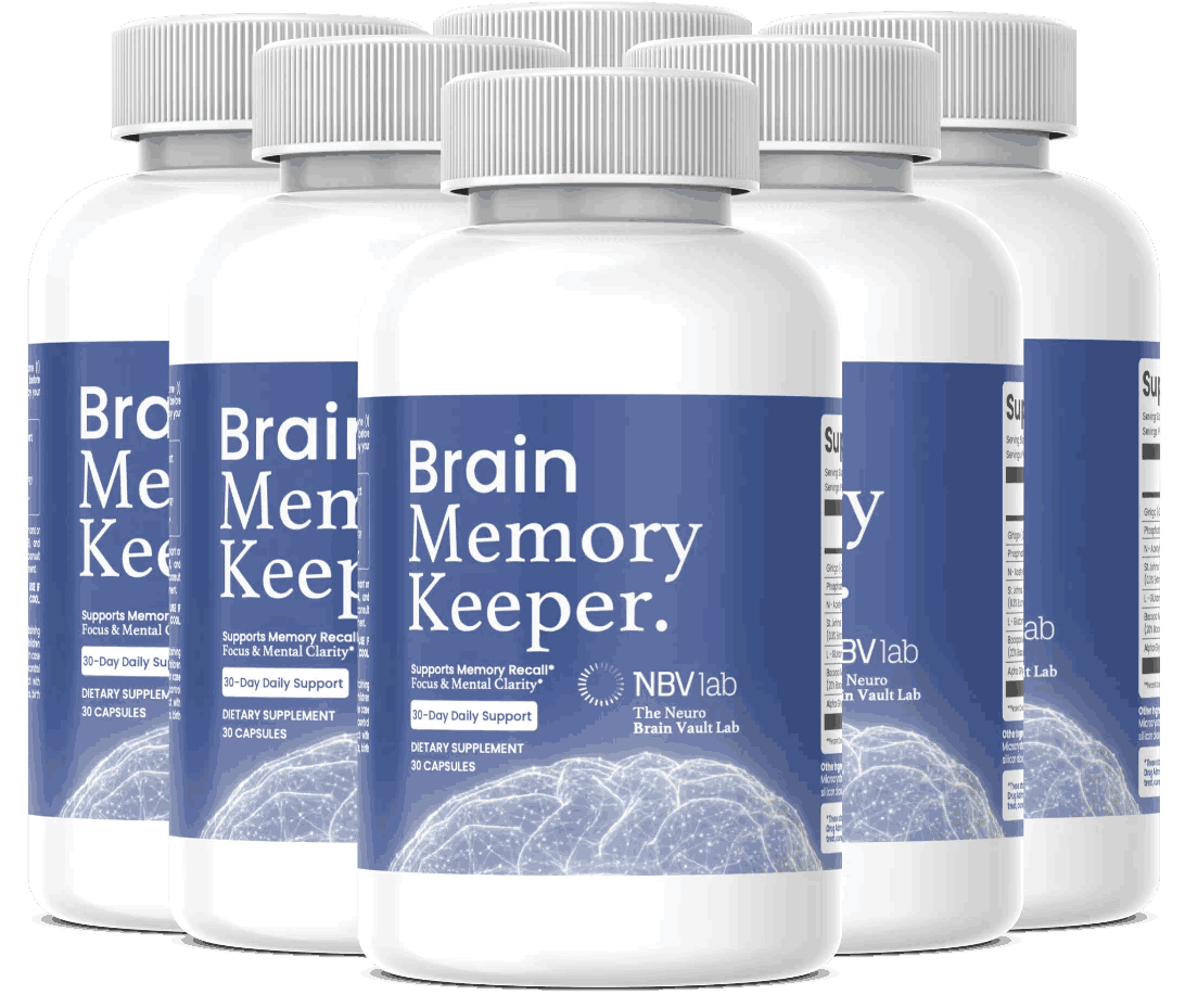 Brain Memory Keeper — 6 bottle supply